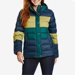 Eddie Bauer new StratusTherm Down Hooded Jacket
